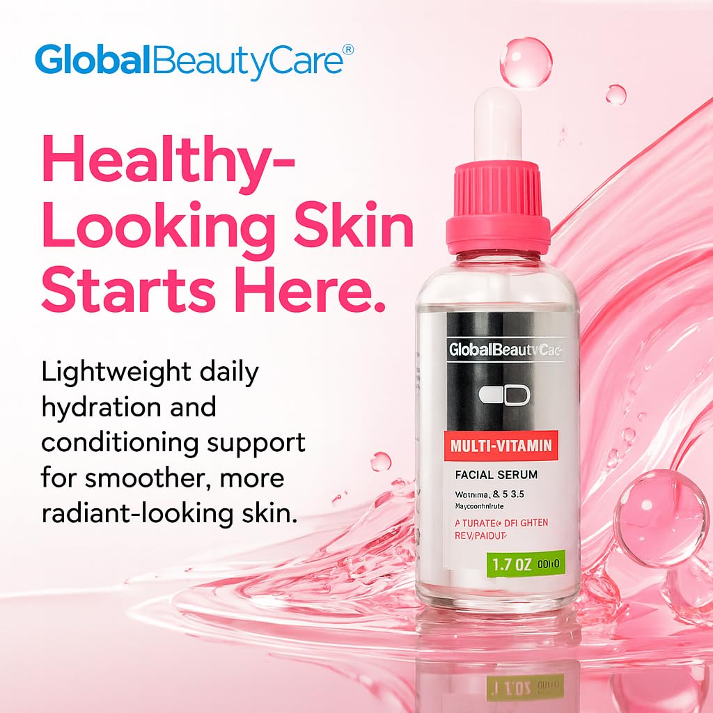 Global Beauty Care Multi-Vitamin Facial Serum, Hydrating Face - Global Beauty Care