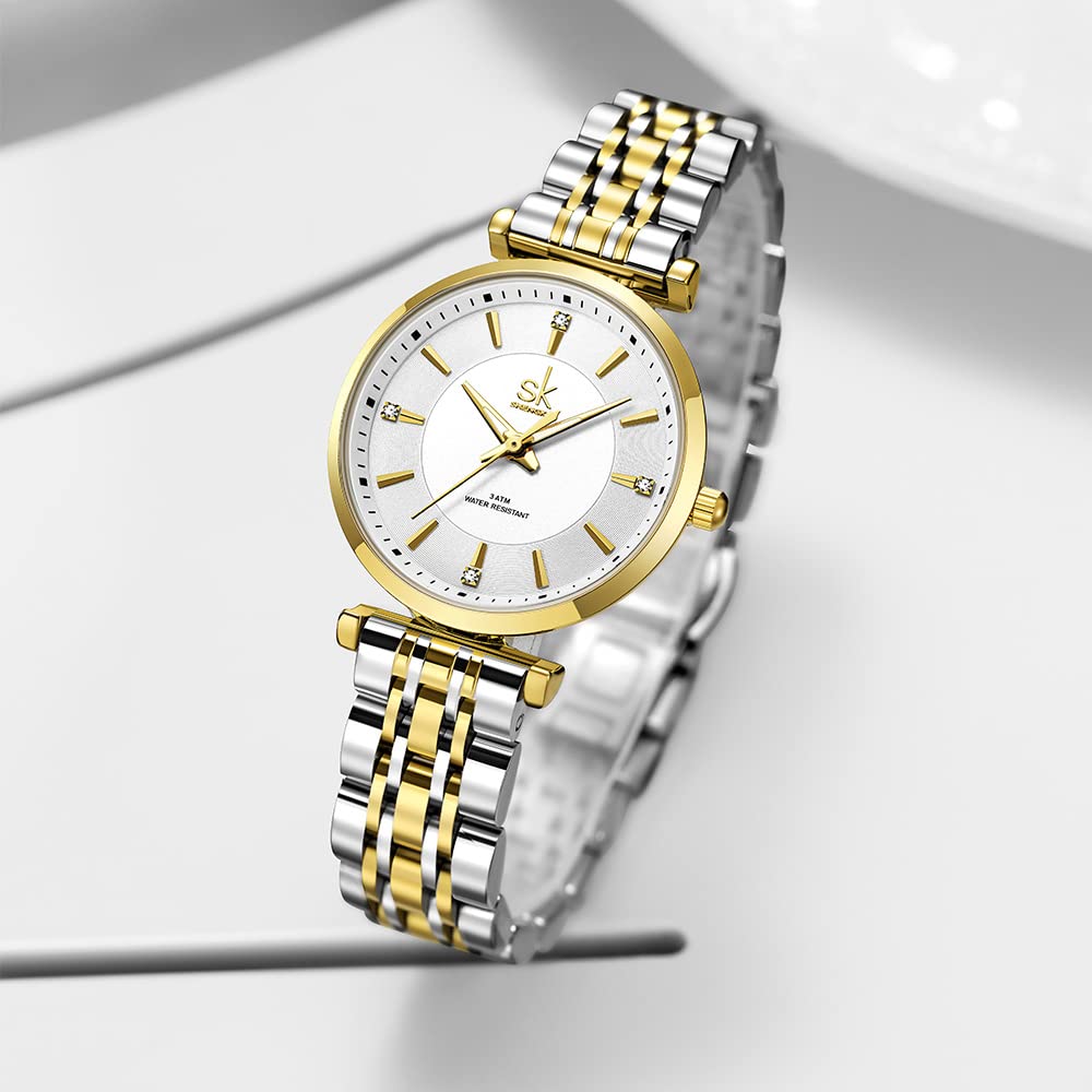 SHENGKE SK Classic Women Watches Fashion Ladies Dress Watch - SHENGKE Official Imagery - 4