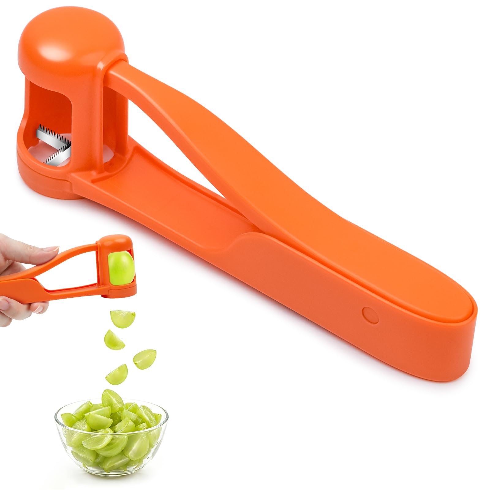 WhiteRhino Grape Cutter Grape Slicer for Toddlers,Grape Cherry To by WhiteRhino - Angle View 10