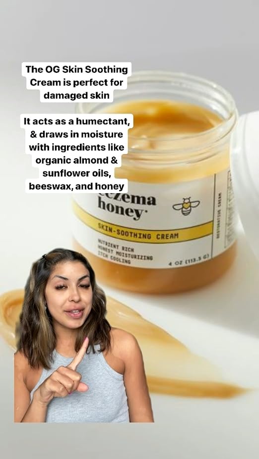 ECZEMA HONEY Original Skin-Soothing Cream for Dry Itchy Skin (... - Product Imagery