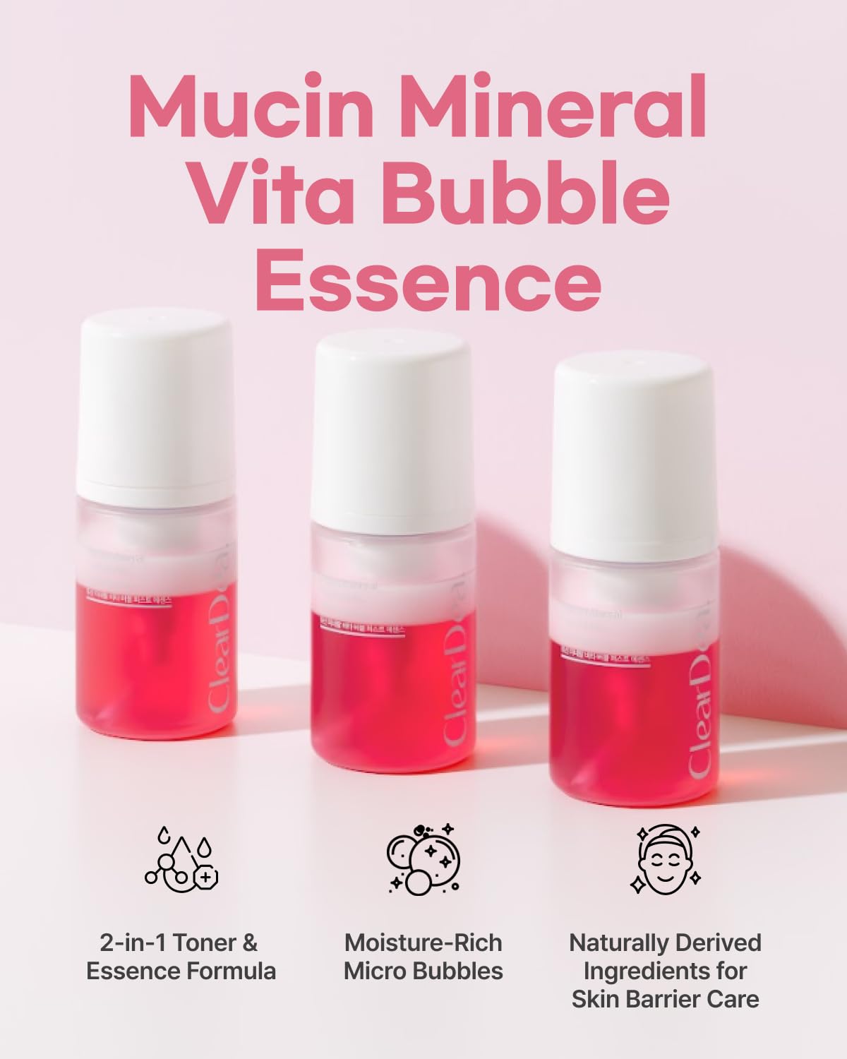 Glass Glow Ritual Set – Hydrogel Mask (5 Pack) + Bubble First - ClearDea