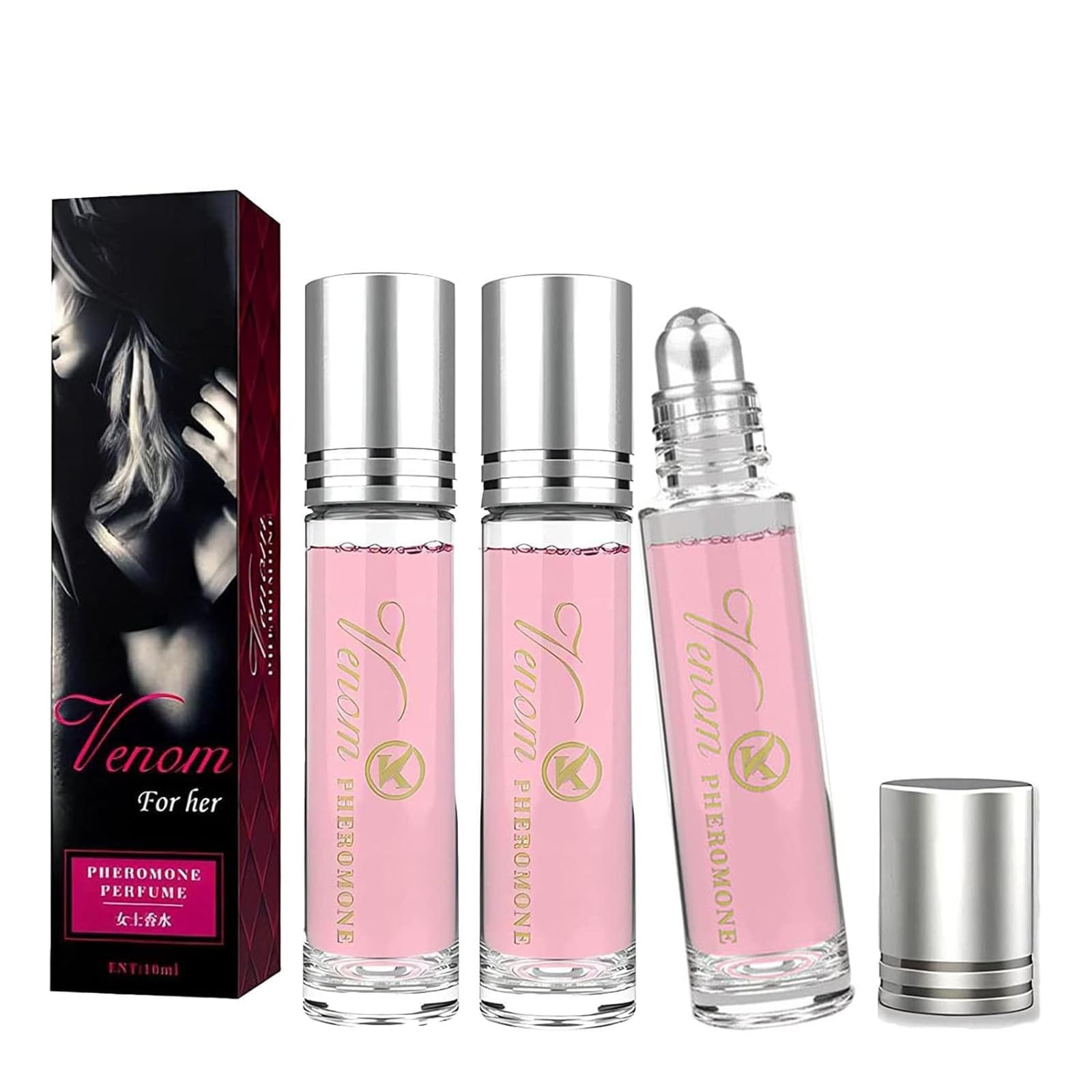 3Pcs Lunex Phero Perfume, Verola Perfume for Women, Women - Product Imagery