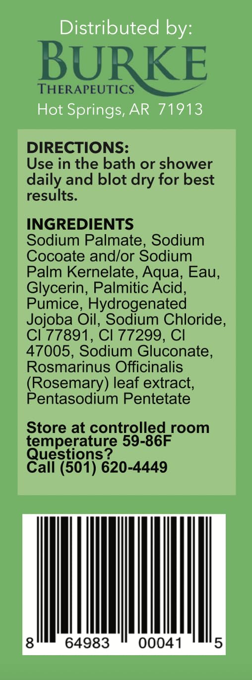 Burke Therapeutics Burke Pharmaceuticals Skrub Bar Exfoliating Soap - Burke Therapeutics Official Product View 5