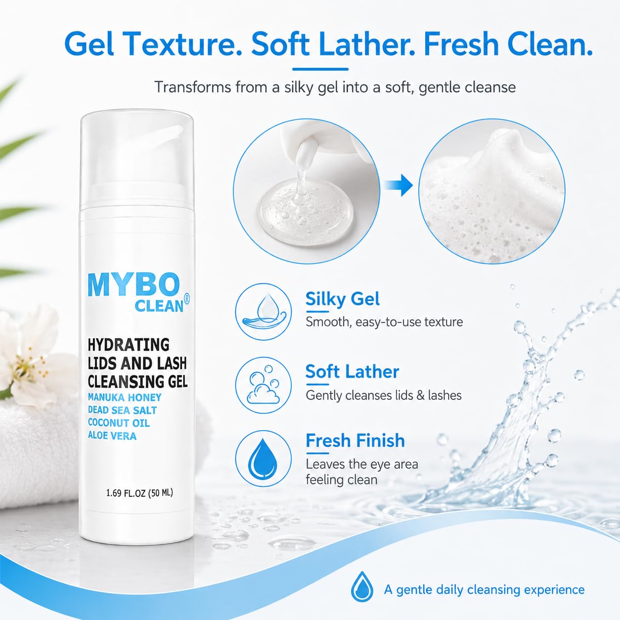 Mybo Clean Eyelid Cleansing Brush for Sensitive Skin - Myboclean Official Imagery - 6