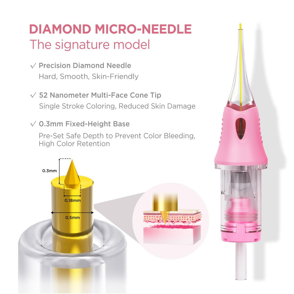 Cartridge Diamond Shaped 2 0 0 3mm 10PCS - FAMISOO Official Imagery - 4
