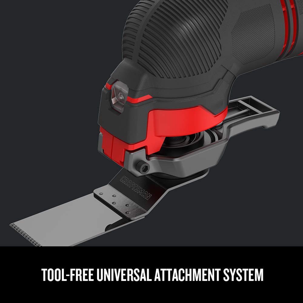CRAFTSMAN V20 Oscillating Tool Cordless Tool Only - CRAFTSMAN Official Imagery - 6