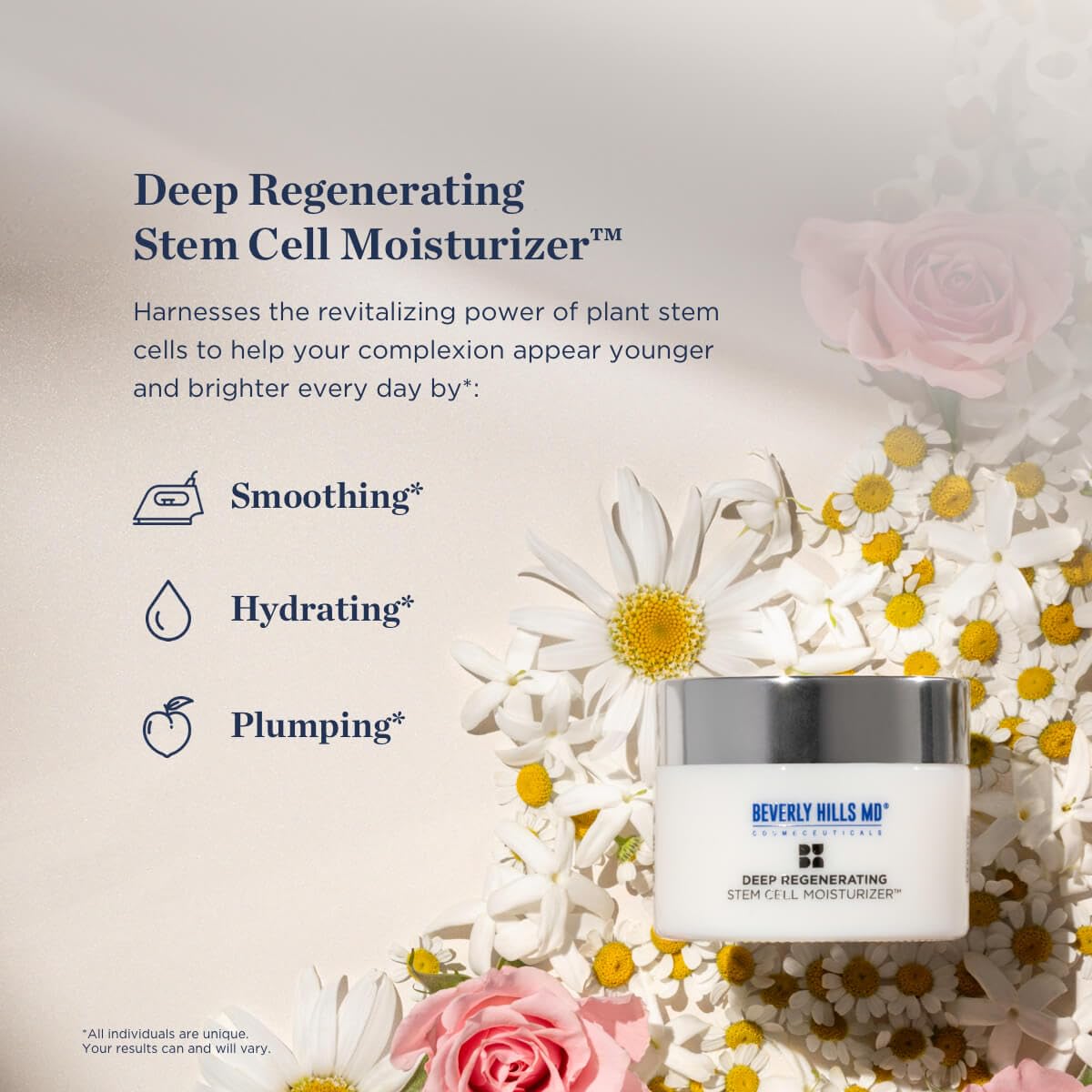 Beverly Hills MD Deep Regenerating Stem Cell Moisturizer - Beverly Hills MD Official Imagery - 3