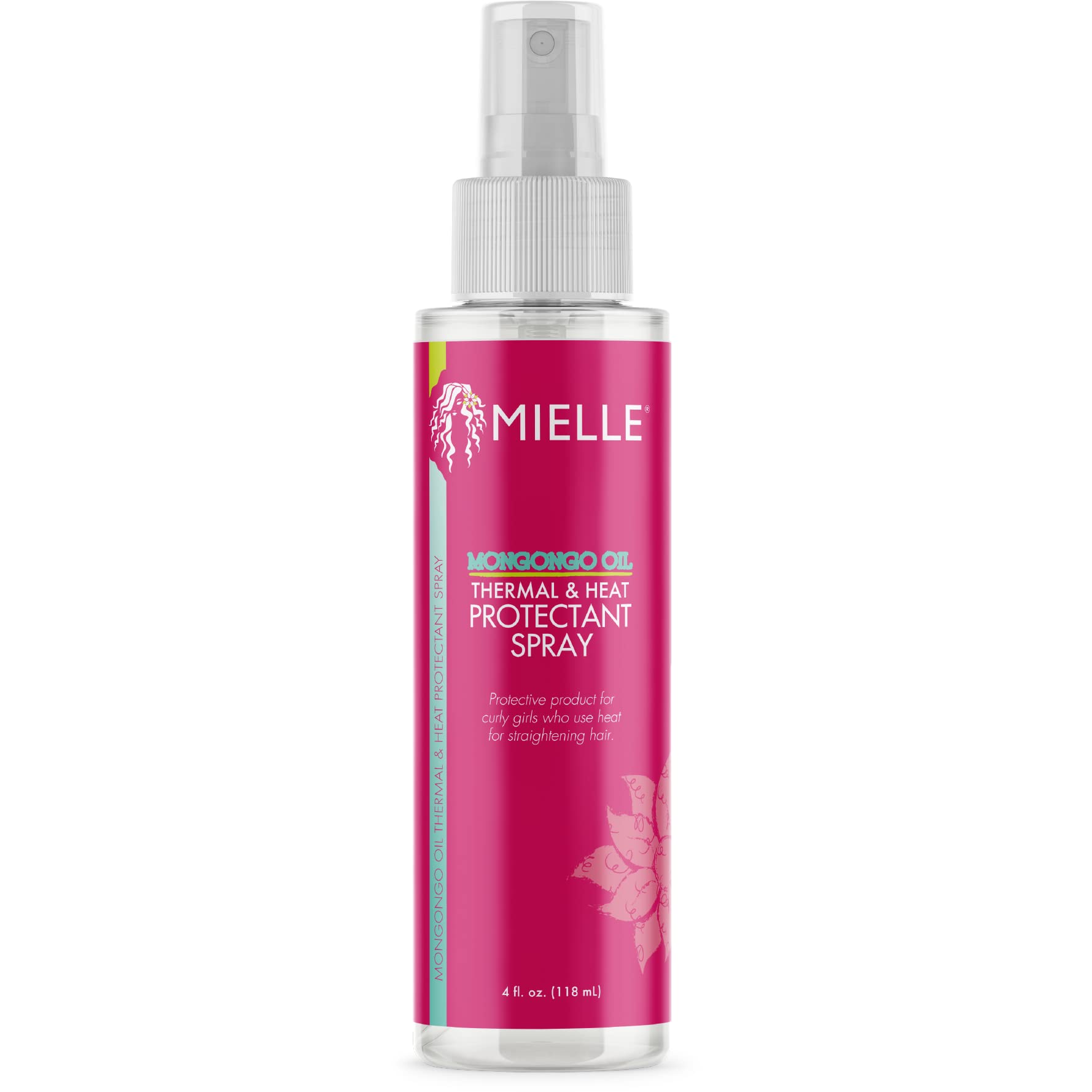 Mielle Organics Mongongo Oil Thermal & Heat Protectant Spray, Protects Hair - Mielle Organics Official Product View 2