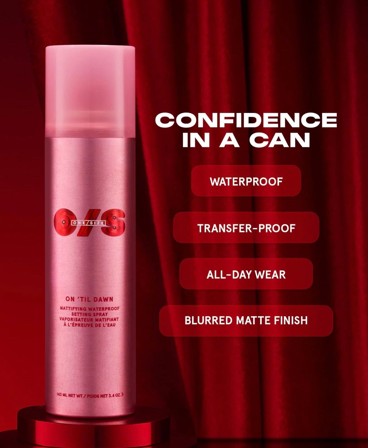 One Size On Til Dawn Mattifying Waterproof Setting Spray 3 4 - One size Official Imagery - 4