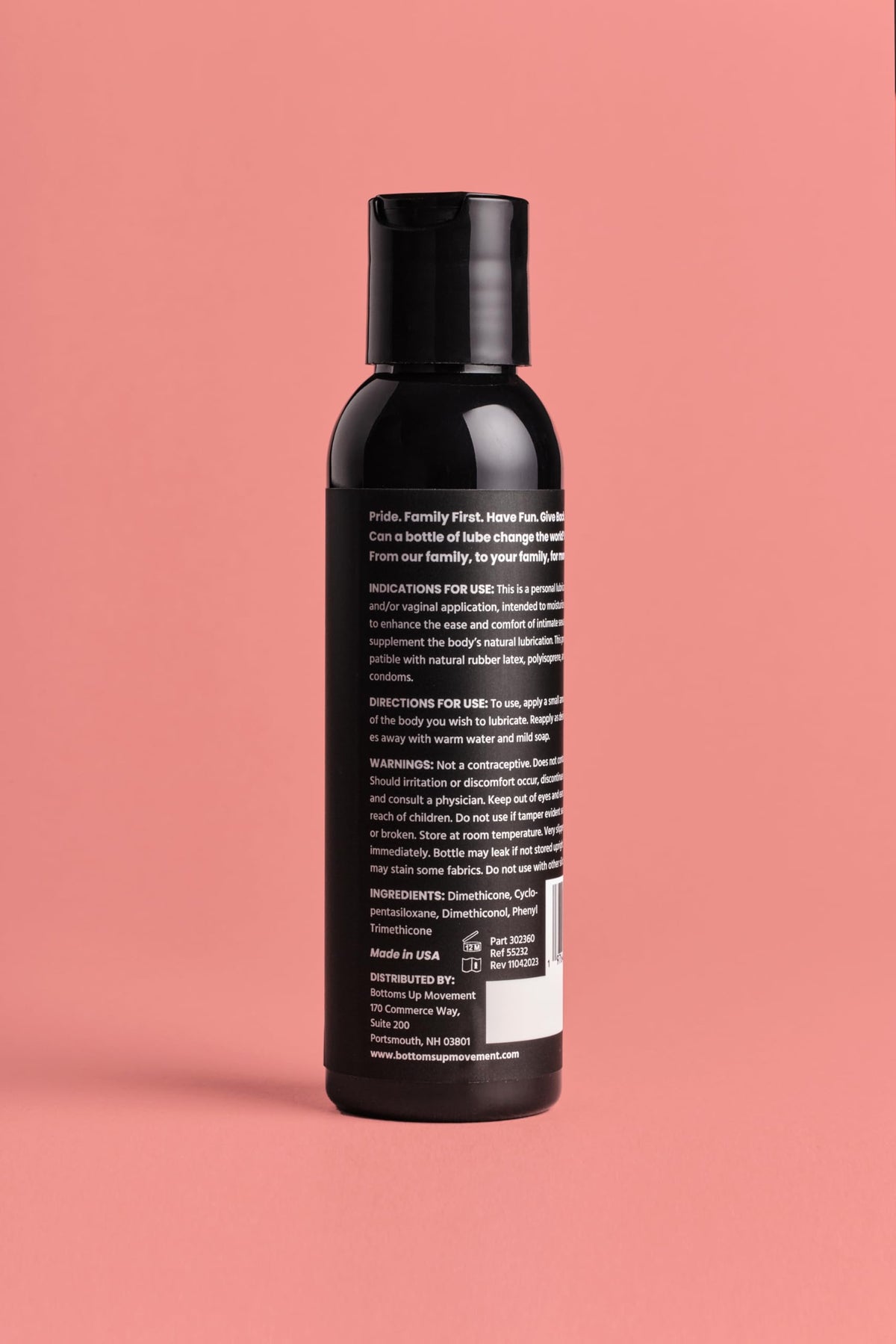 Bum Silicone Based Lube for Long Lasting Intimate Care - (BUM) Bottoms Up Movement Official Imagery - 3