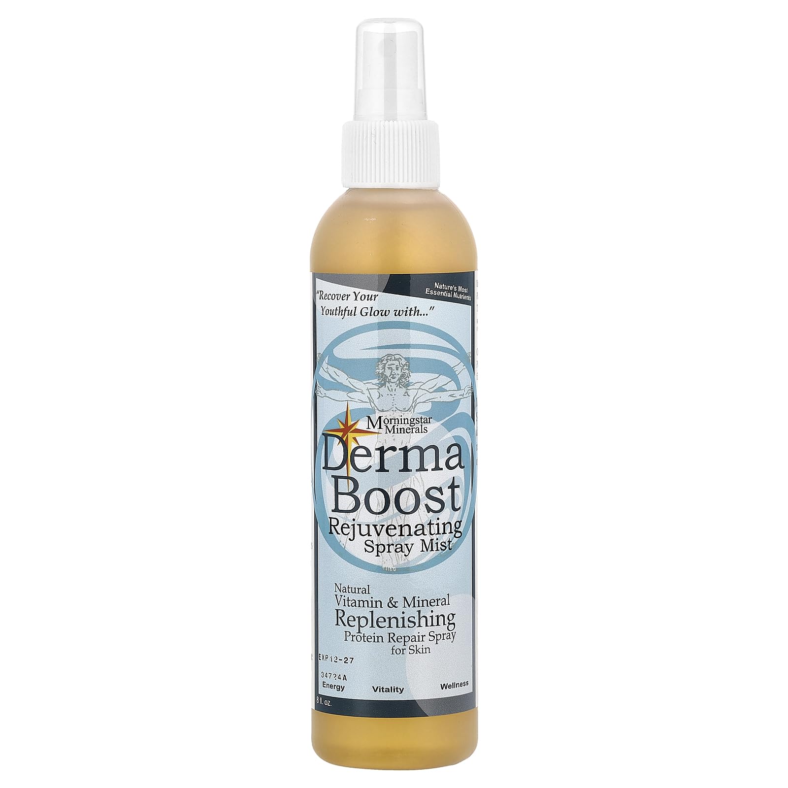 Derma Boost, Rejuvenating Spray Mist, 8 fl oz - Morningstar Minerals Official Product View 2