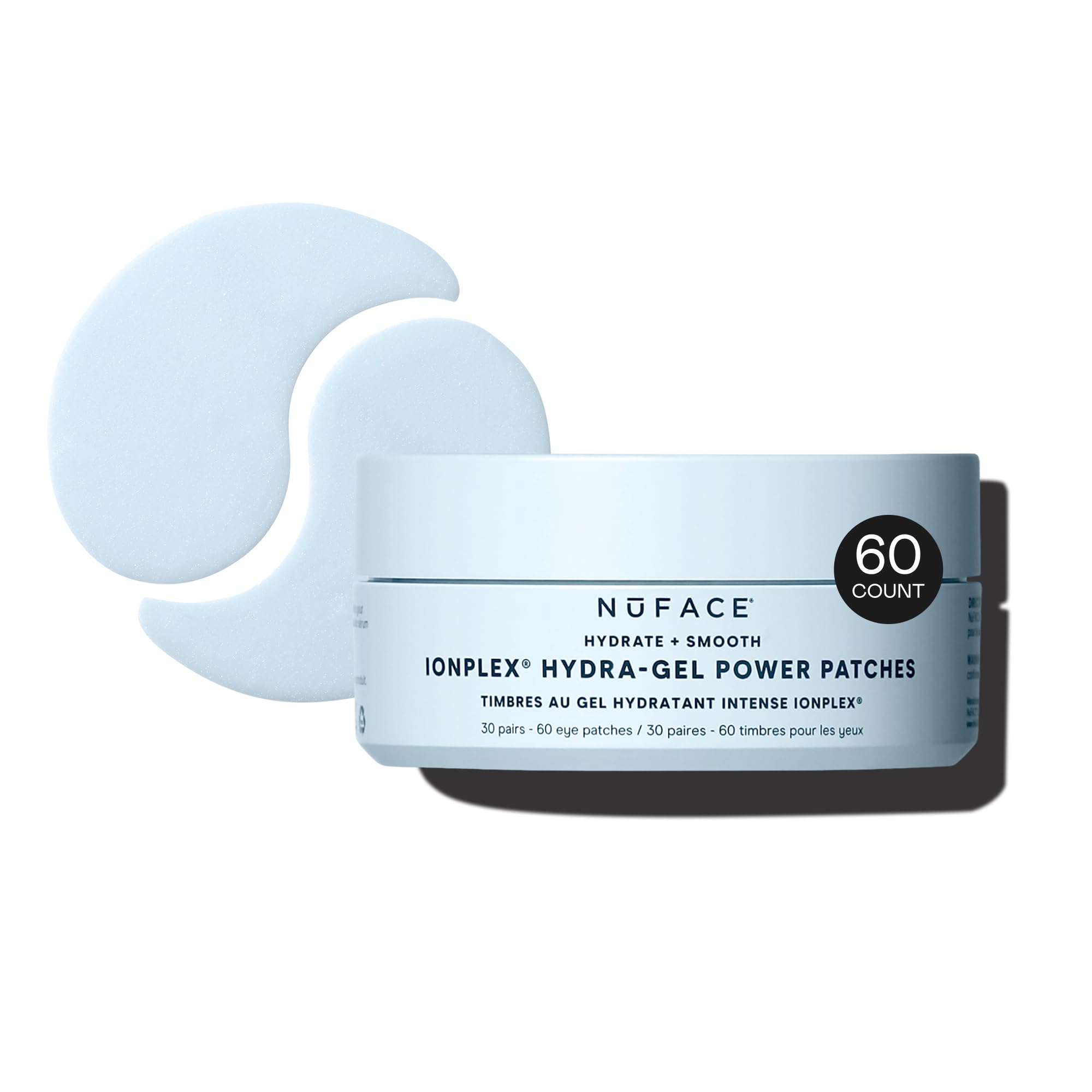NUFACE IonPlex Hydra Gel Power Under Eye Patches for Dark - NuFACE Official Imagery - 1