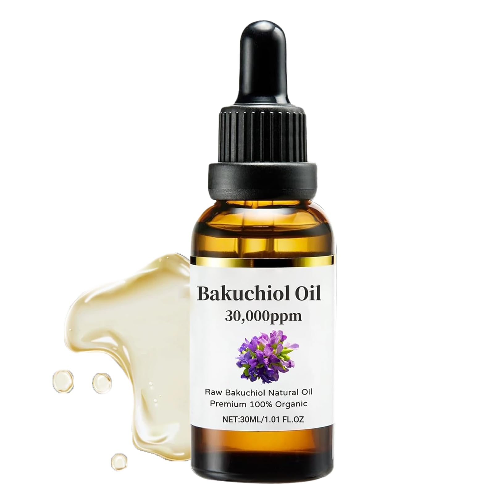 eteross Bakuchiol Oil Organic Cold Pressed of 30,000 PPM, Advanced Bakuchiol - eteross Official Product View 2