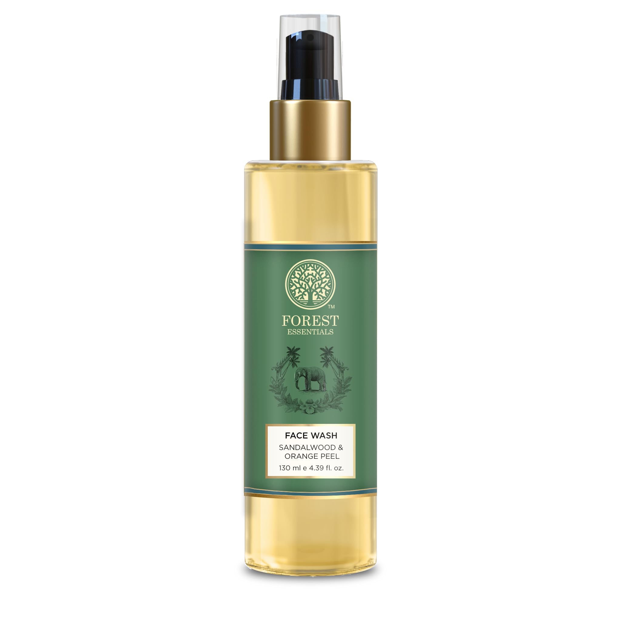 Forest Essentials Facial Cleanser Sandalwood & Orange Peel 130ml - Product Imagery