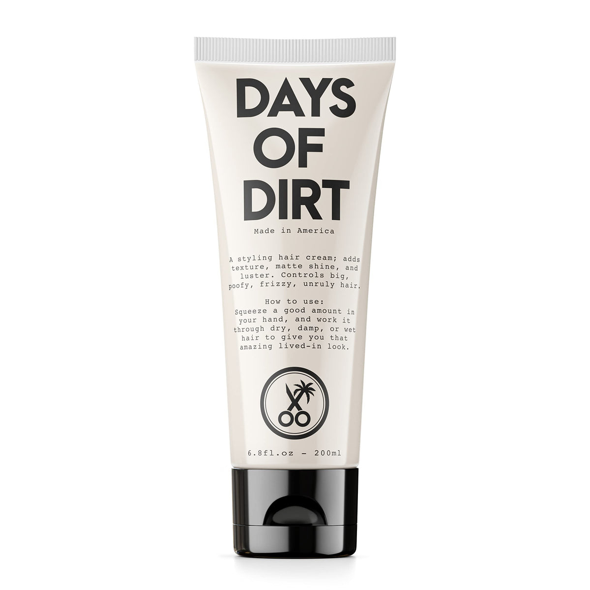California Born Days of Dirt Hair Styling Cream for Dry - California Born Official Imagery - 2