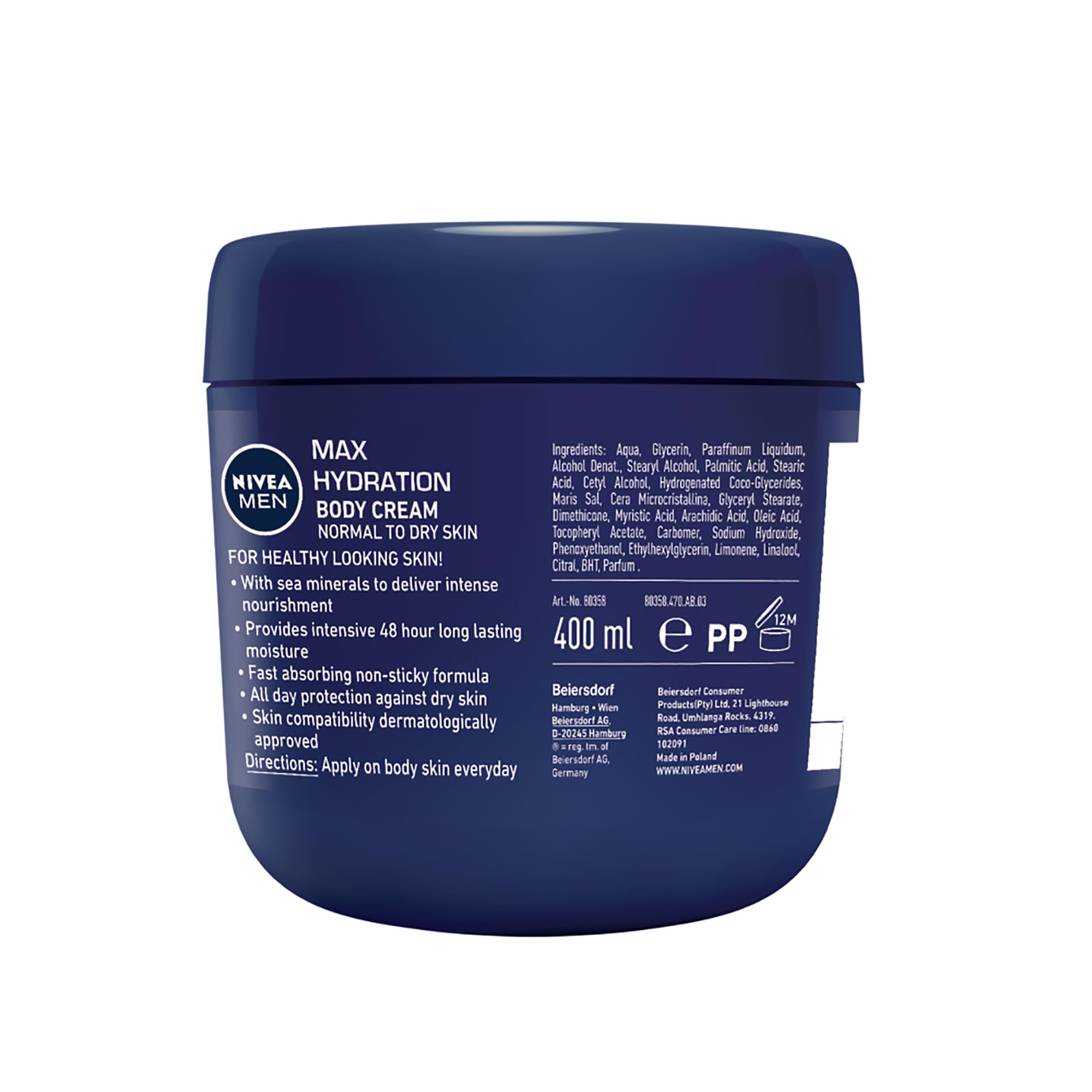 Nivea Men Max Hydration Body Cream 13 - NIVEA Official Product View 10