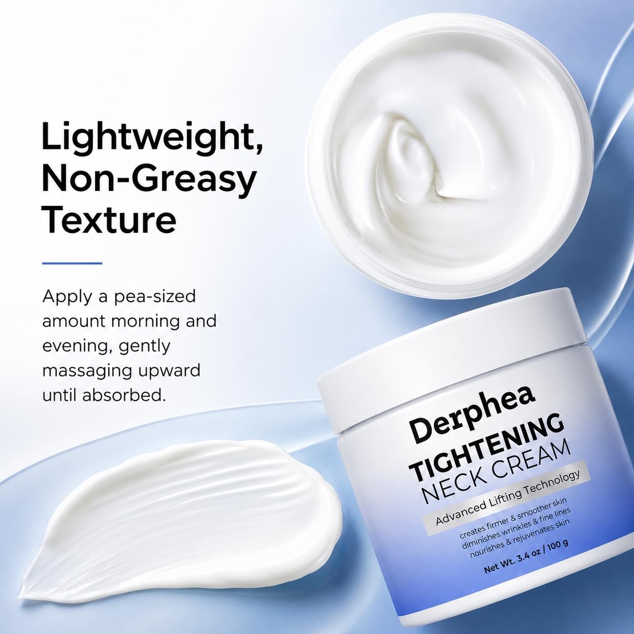 Advanced Neck Cream for Tightening and Firming - DERPHEA Official Imagery - 6