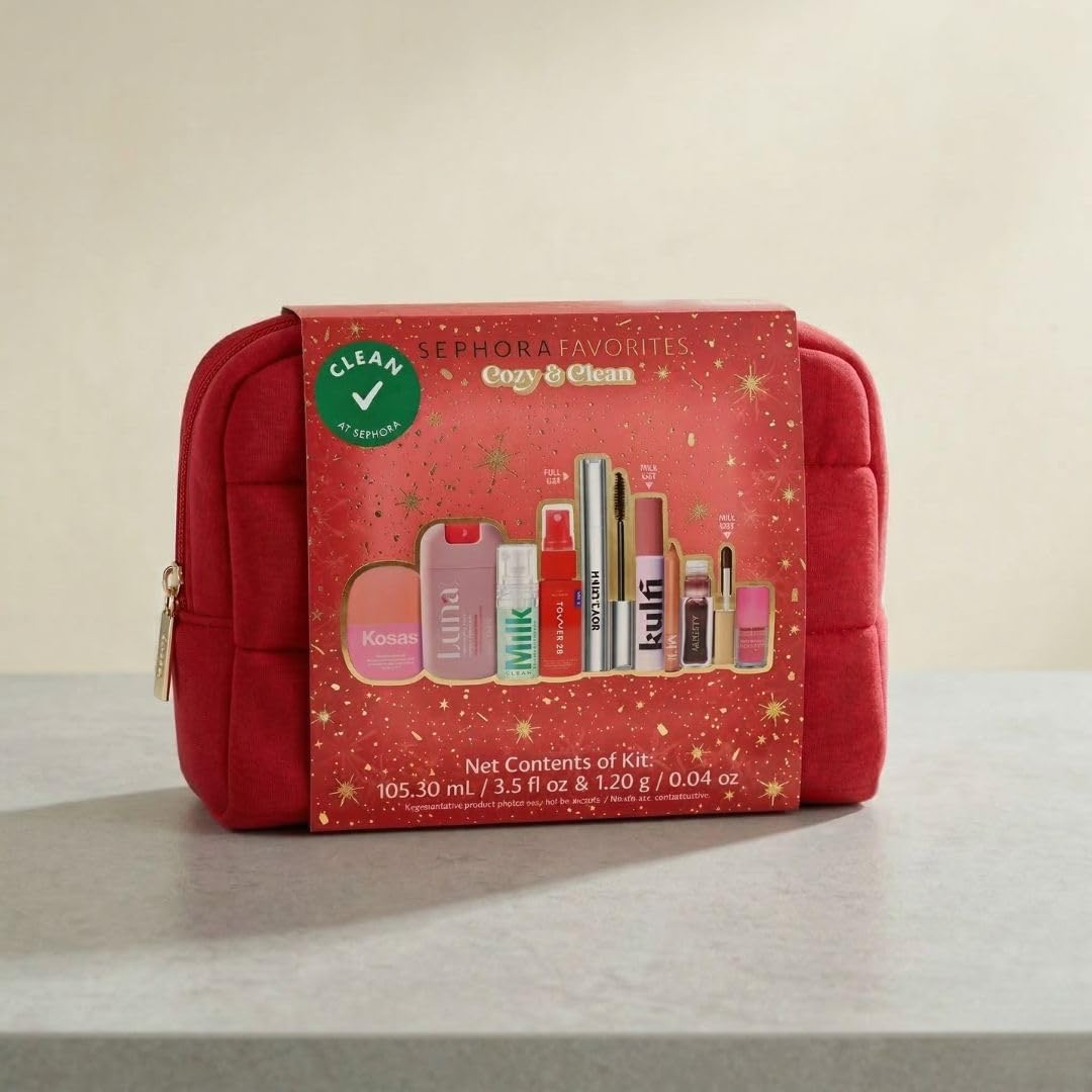 Sephora Cozy Clean Makeup Holiday Gift Set 9 Clean Beauty - SEPHORA Official Imagery - 6