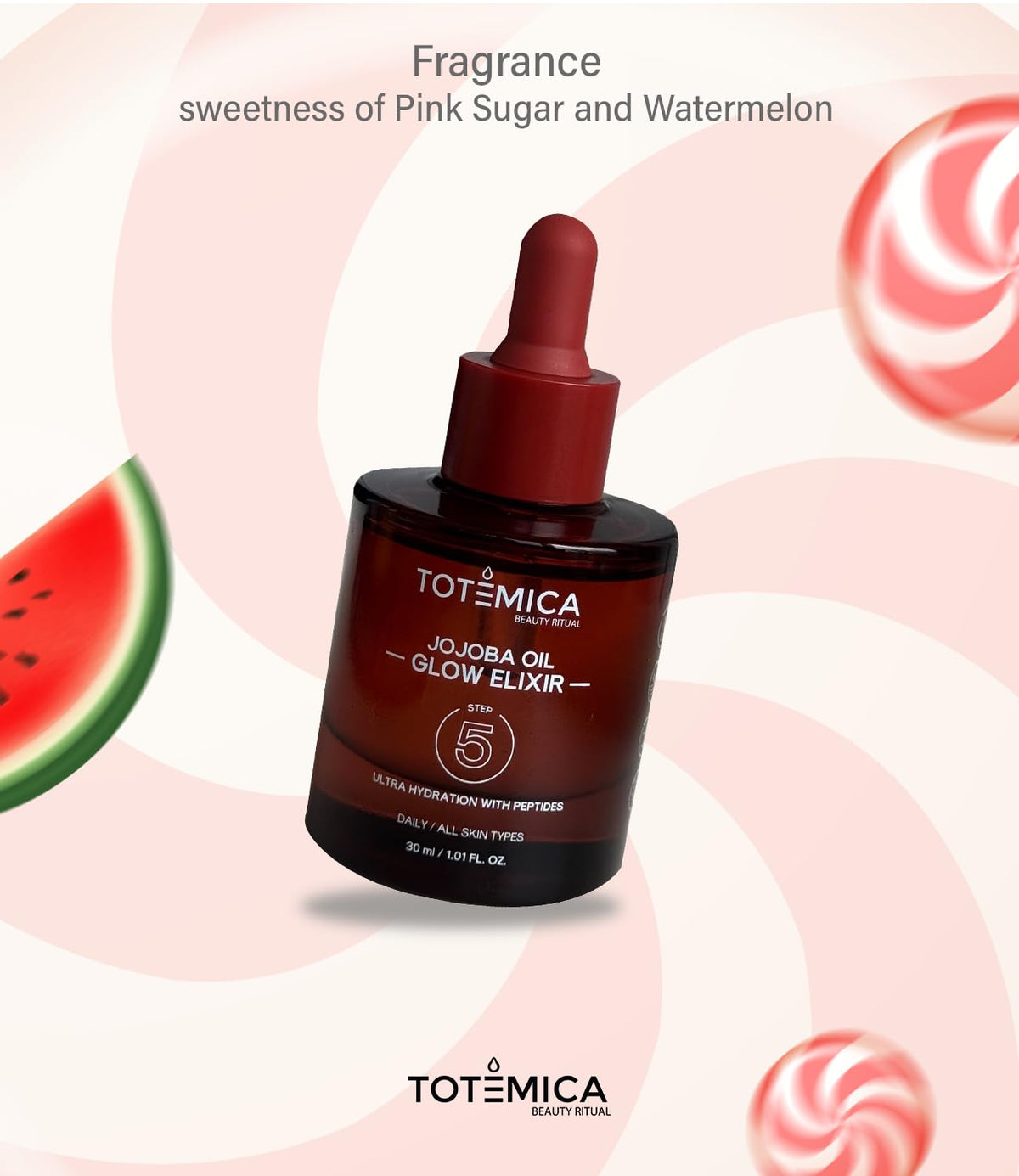 TOTEMICA Organic Jojoba Oil Glow Elixir Face Oil with - TOTEMICA Official Imagery - 8
