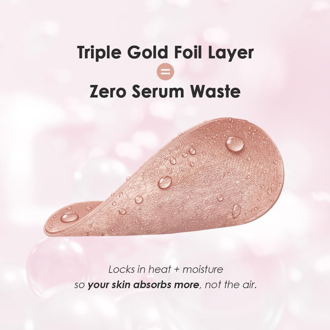 Sweet Dreams Collagen Glow Rose Gold Eye Masks - glowiest Official Imagery - 4