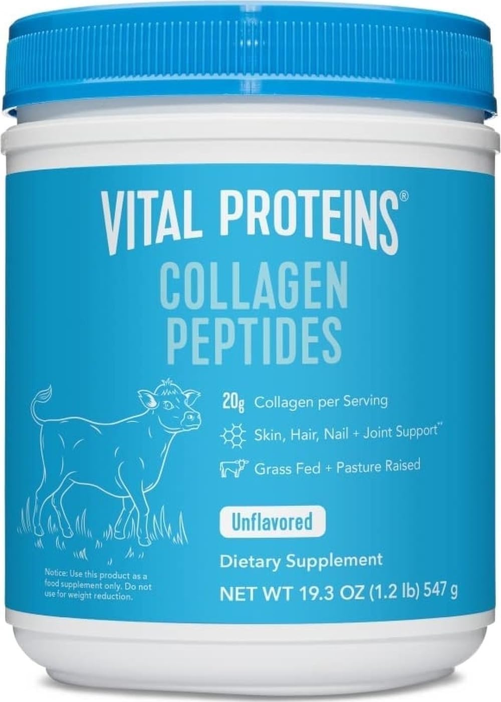 Vital Proteins Unflavored Collagen Peptides 19 3 Ounce - Vital Proteins Official Imagery - 2