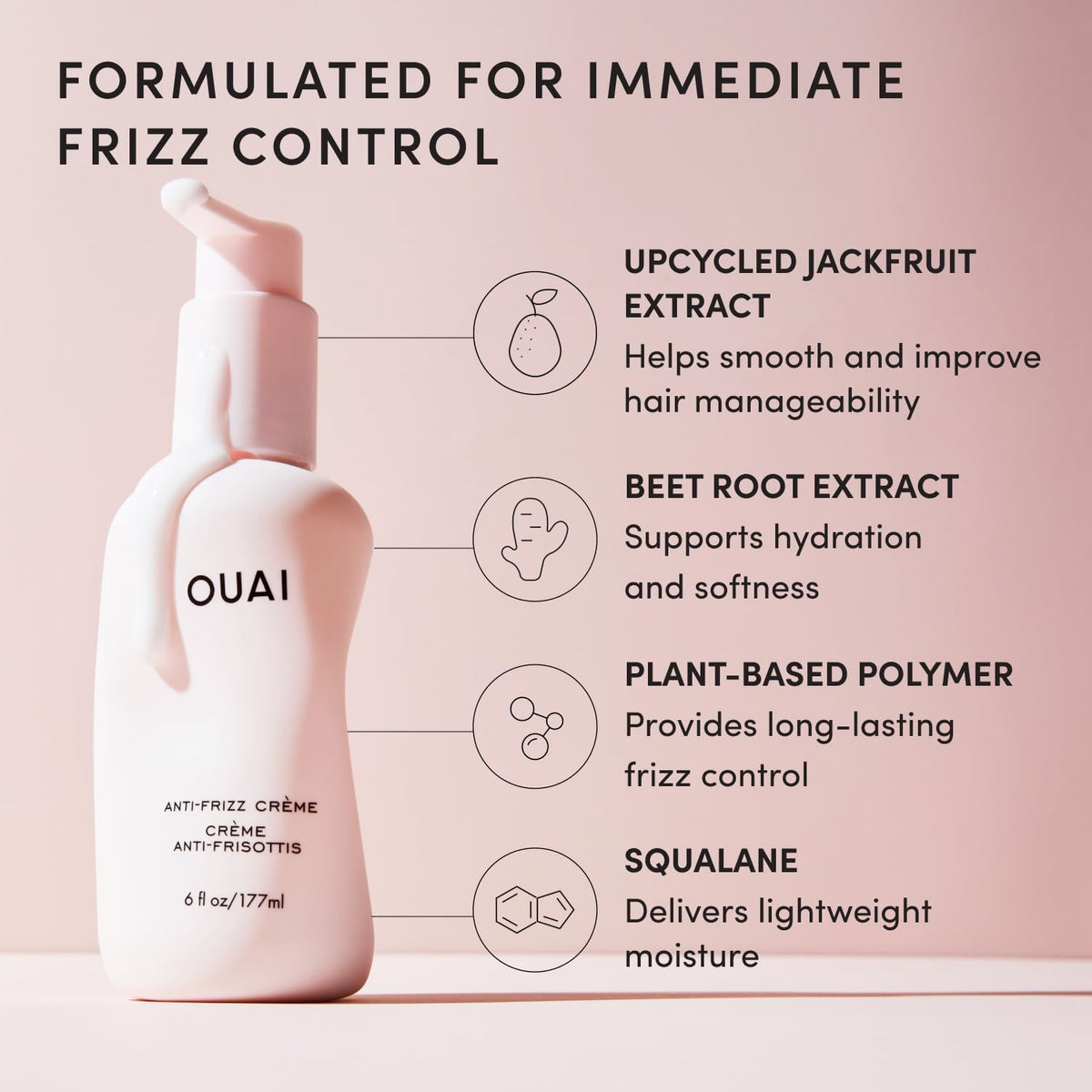 OUAI Anti Frizz Cream - OUAI Official Imagery - 6