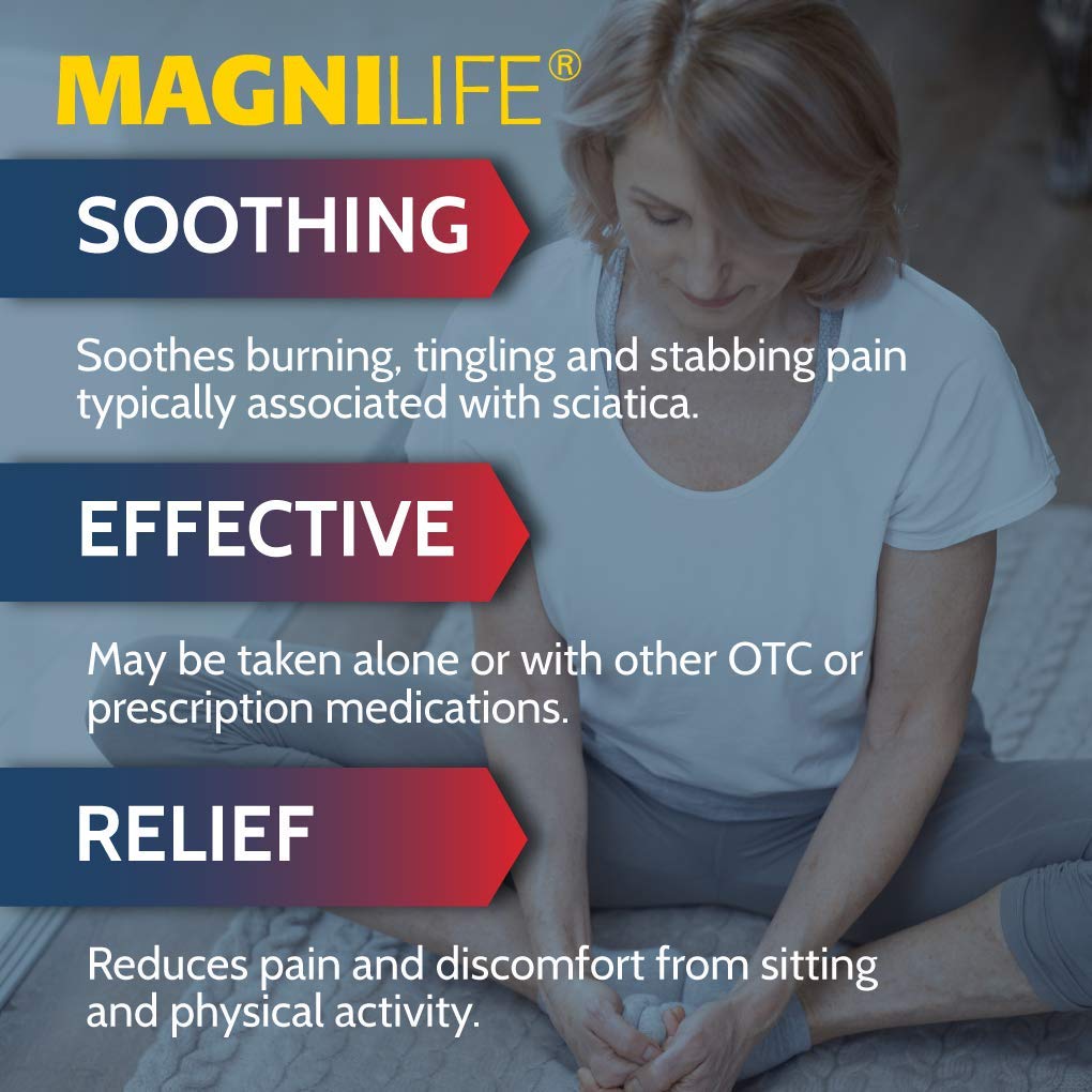 MagniLife Leg & Back Pain Relief Tablets – 125 Ct, Fast-Acting
