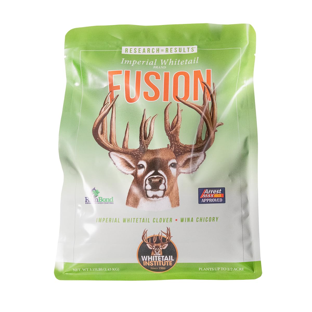 Whitetail Institute FUSION Deer Food Plot Seed for Spring or - Whitetail Institute Official Imagery - 1