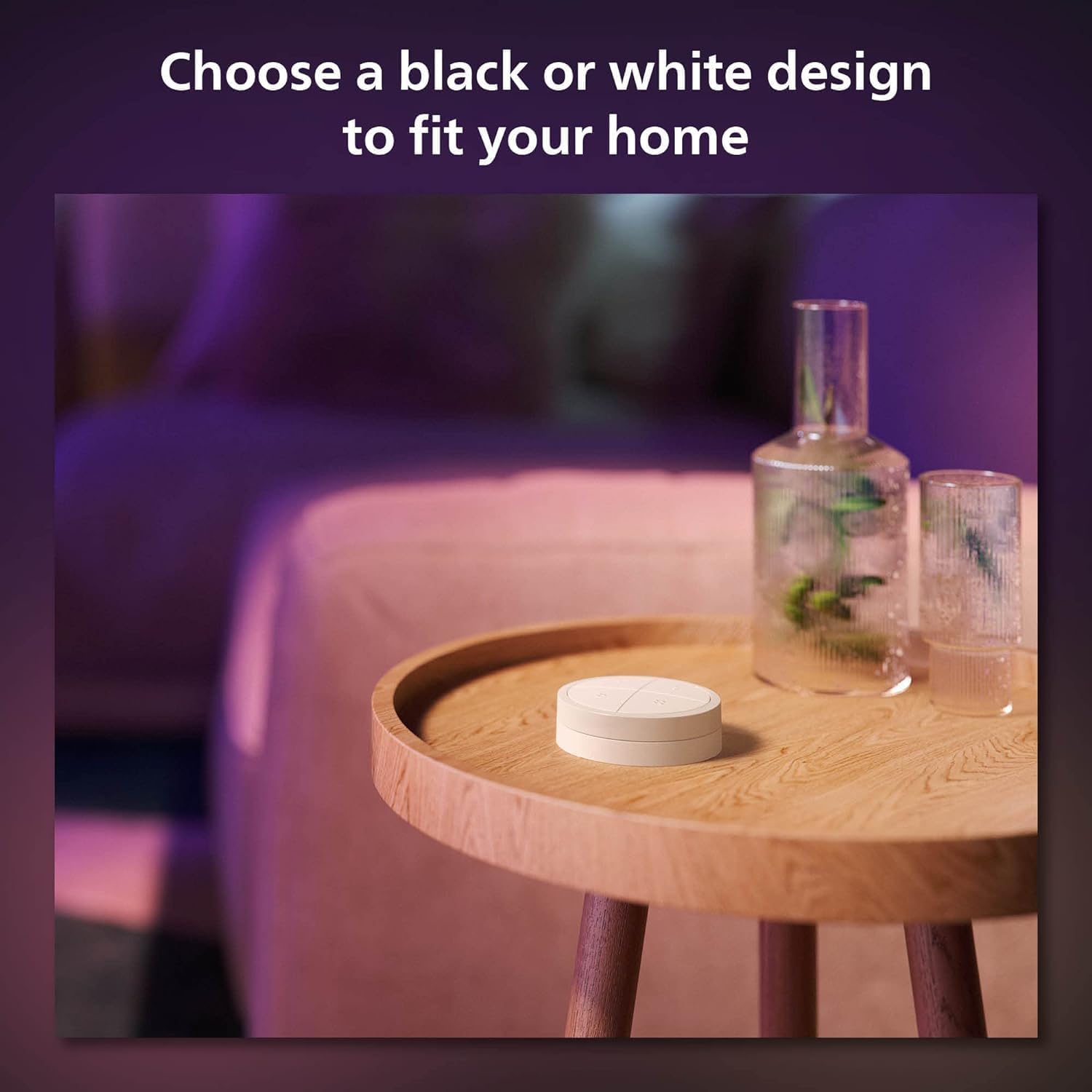 Philips Hue Wall Tap Dial Light Switch, Portable, White - 1 Pack - Philips Hue Official Product View 5