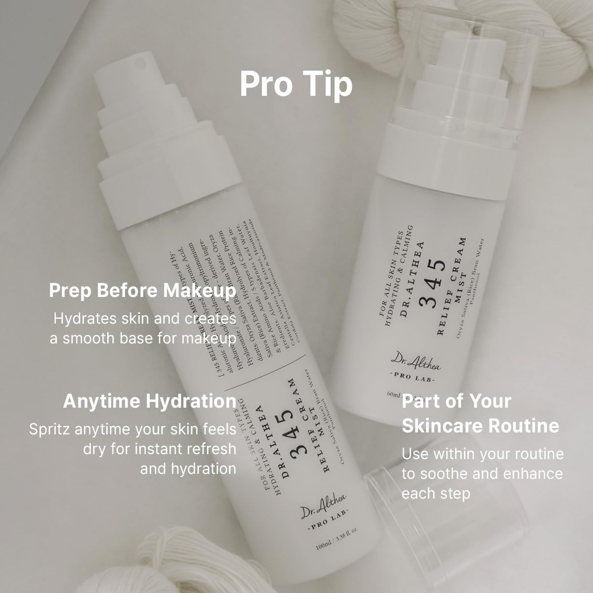 Dr.Althea 345 Relief Cream Mist, Korean Vegan Skin Care, 3.38 Fl Oz - Dr.Althea Official Product View 8