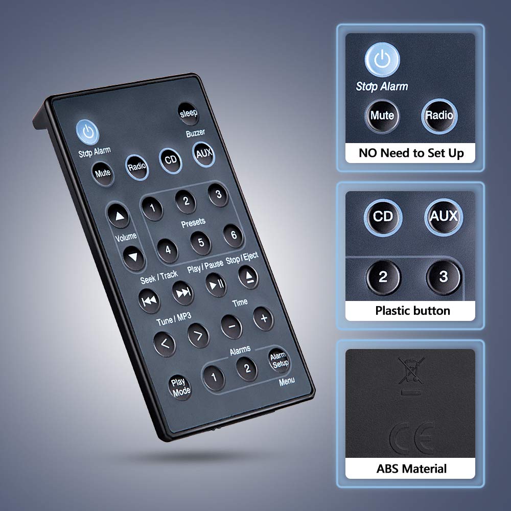 OMAIC Replacement Remote Control for Bose Soundbar Touch Wave Mus by OMAIC - Angle View 4