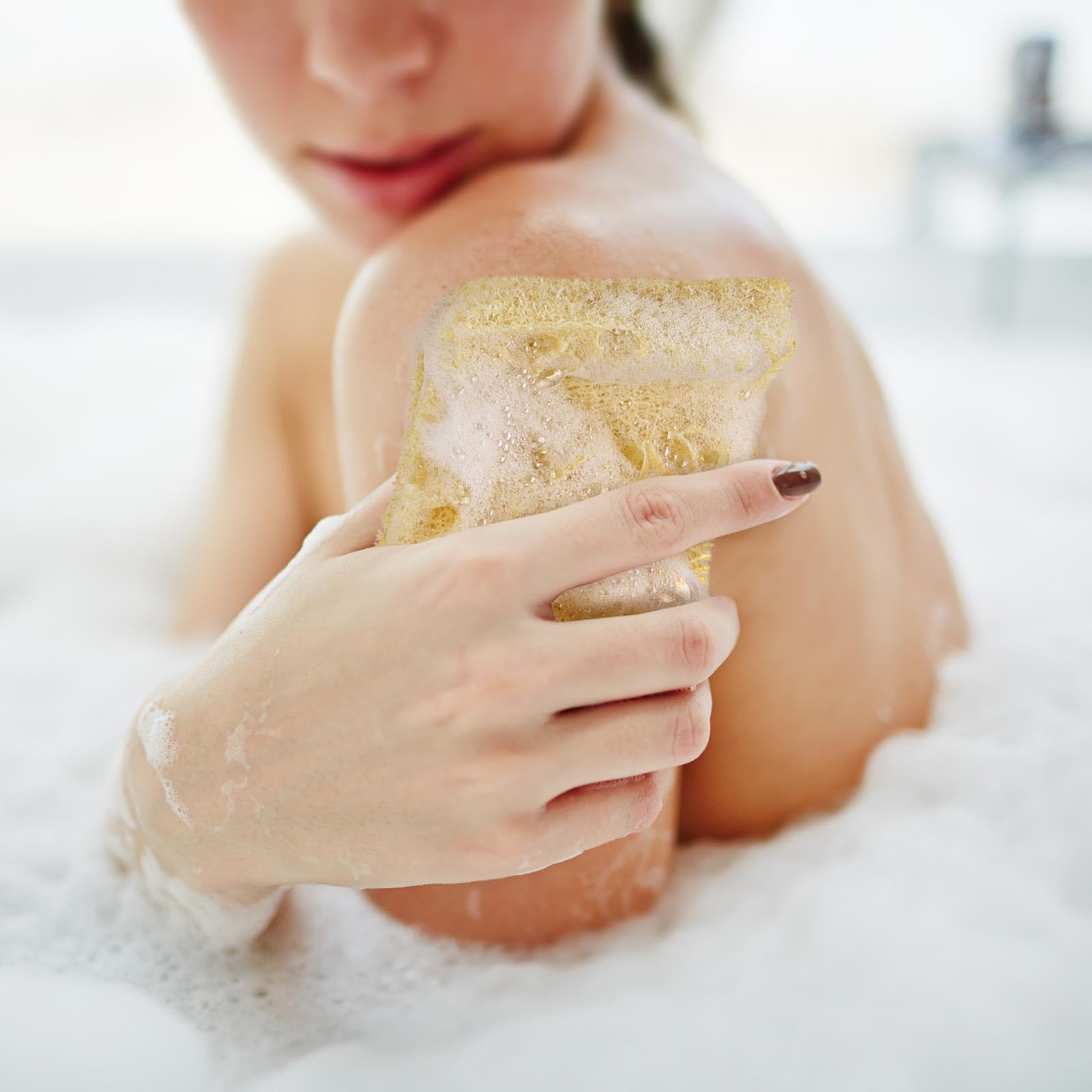 Tbestmax Mini Natural Loofah Exfoliating Facial Scrubber, Made with Natural - Tbestmax Official Product View 6