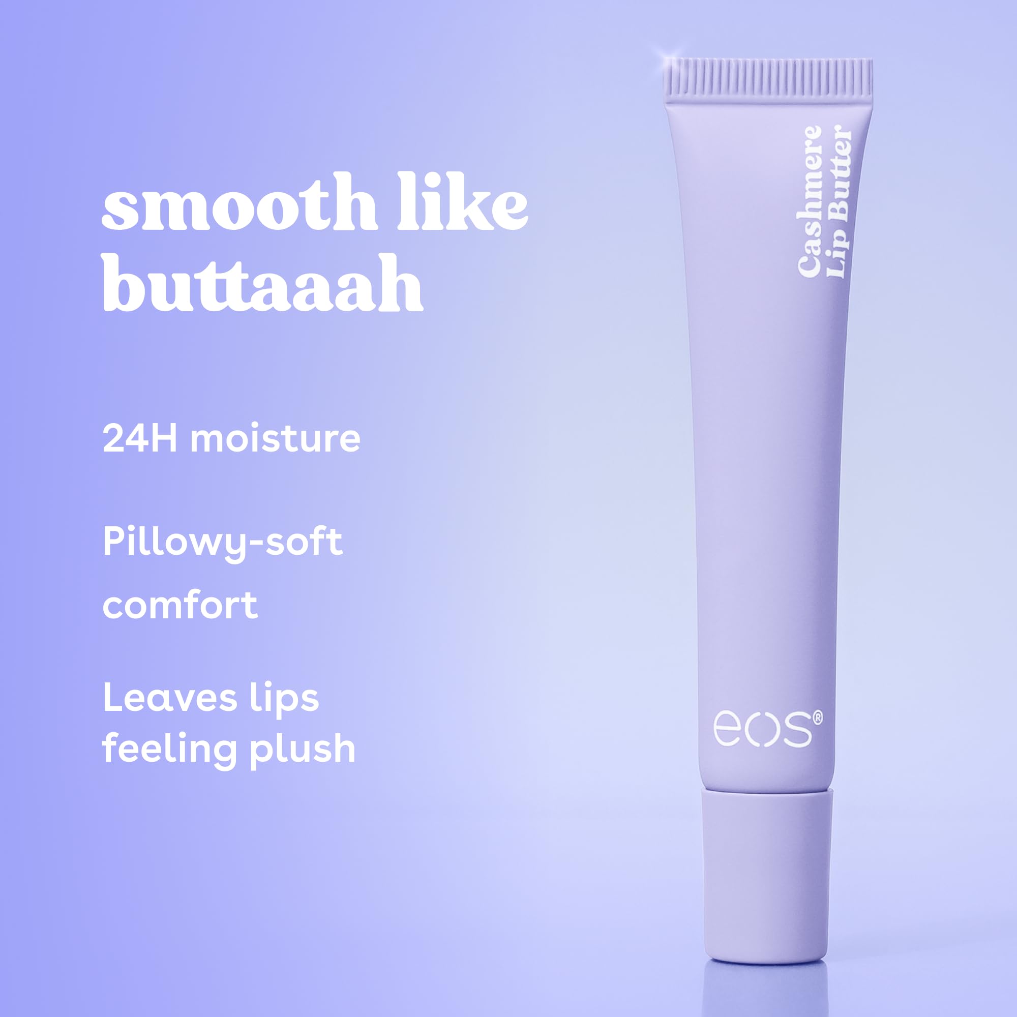 eos Lip Butter- Vanilla Cashmere, Peptide Lip Treatment, 0.35 oz - eos Official Product View 4