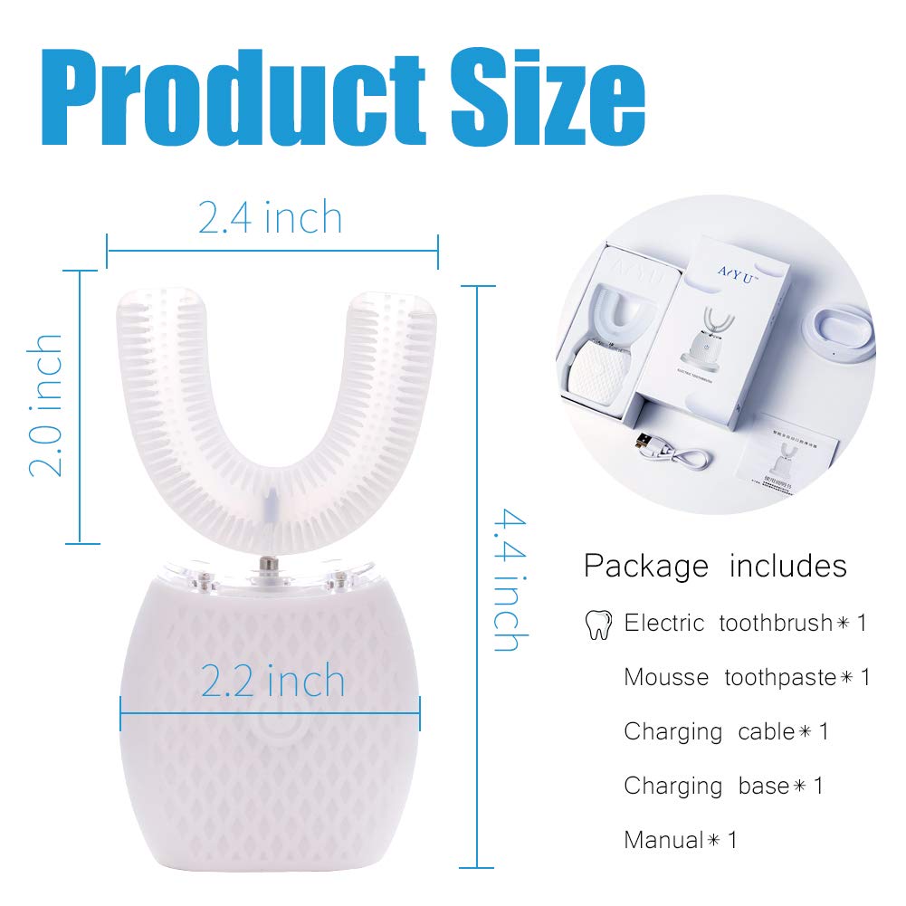 Ultrasonic Toothbrush for Adults Automatic Electric - Martenit Official Imagery - 5