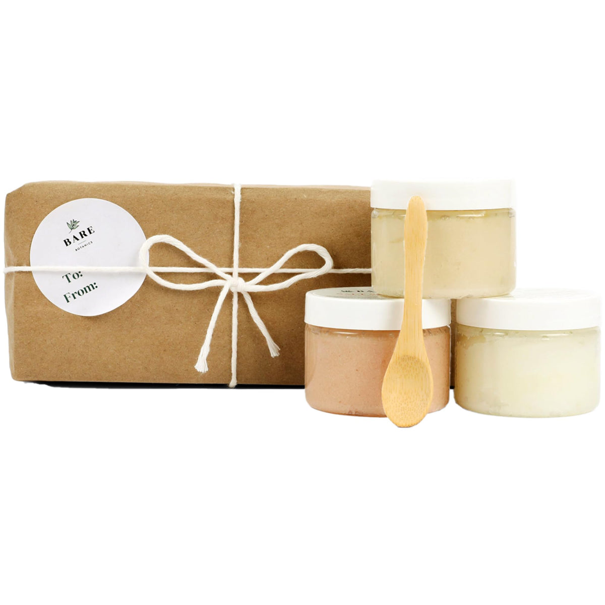 Bare Botanics 3 Piece Sea Salt Body Scrub Gift Set Natural - BARE BOTANICS Official Imagery - 2