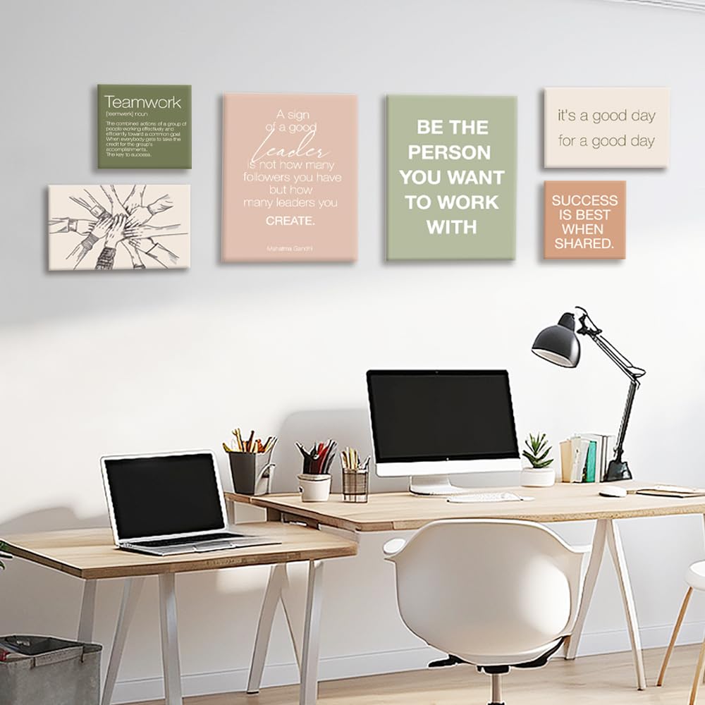 YEOION Office Wall Decor Motivational Teamwork Wall Art - YEOION Official Imagery - 3