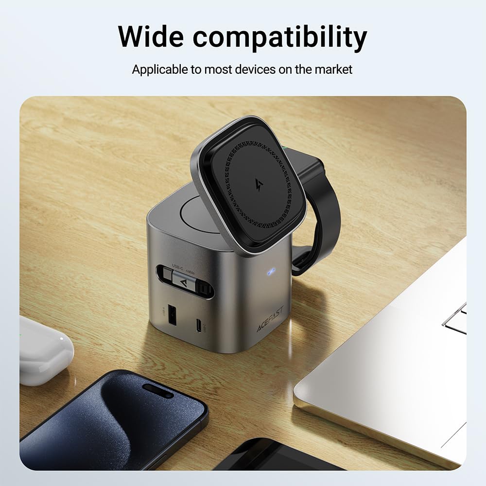ACEFAST 6 in 1 80W Foldable GaN Wireless Fast Charging - ACEFAST Official Imagery - 6
