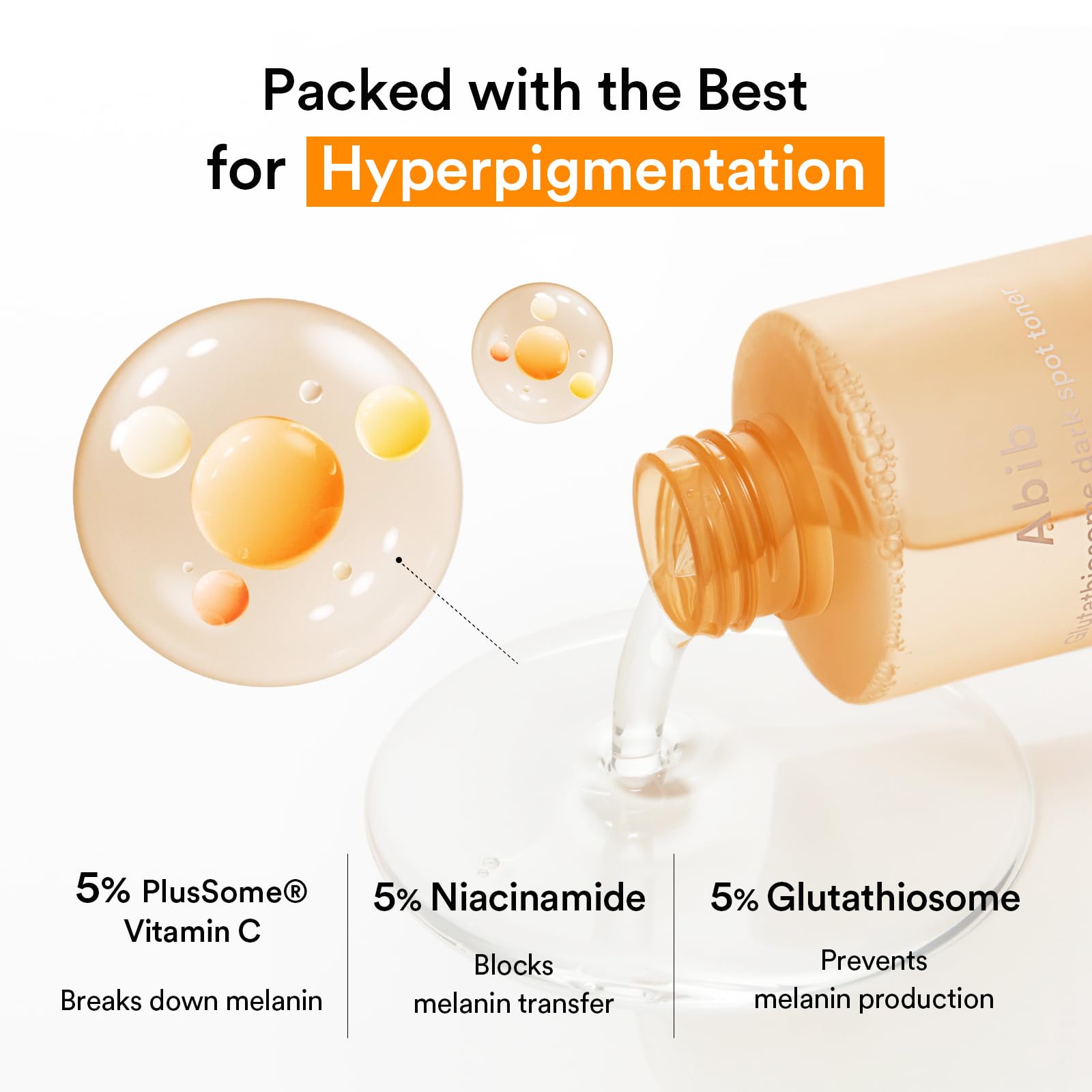 Abib Glutathiosome Dark Spot Toner Skin Booster, Brightening Korean Toner with - Abib Official Product View 6