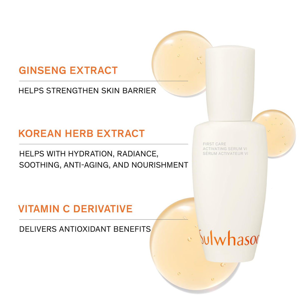 Sulwhasoo First Care Activating Serum With Ginseng - Elefair Store Official Product Imagery - 5