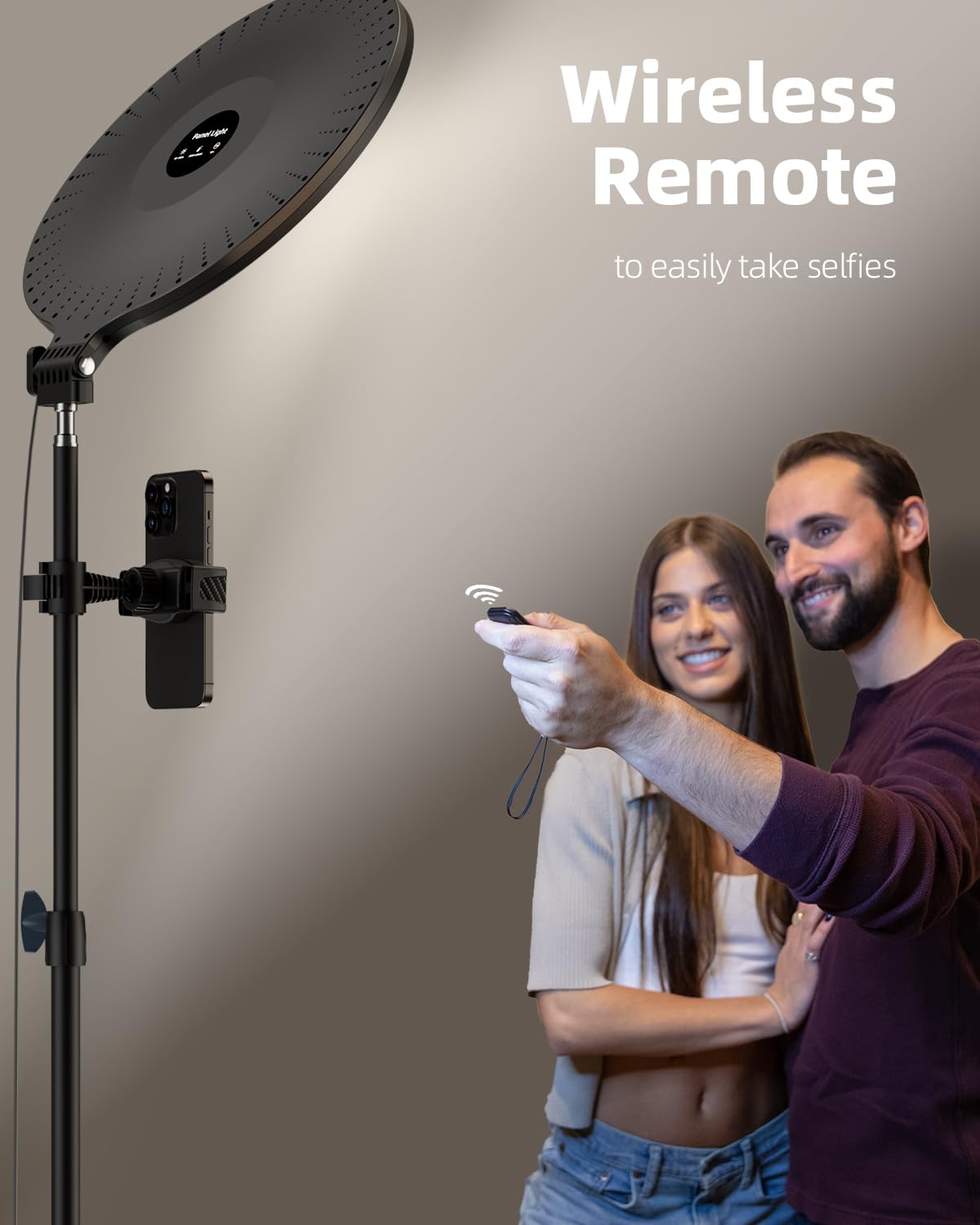 10 2 Ring Light with 69 Tripod Stand and Phone Holder Kit - Weilisi Official Imagery - 8