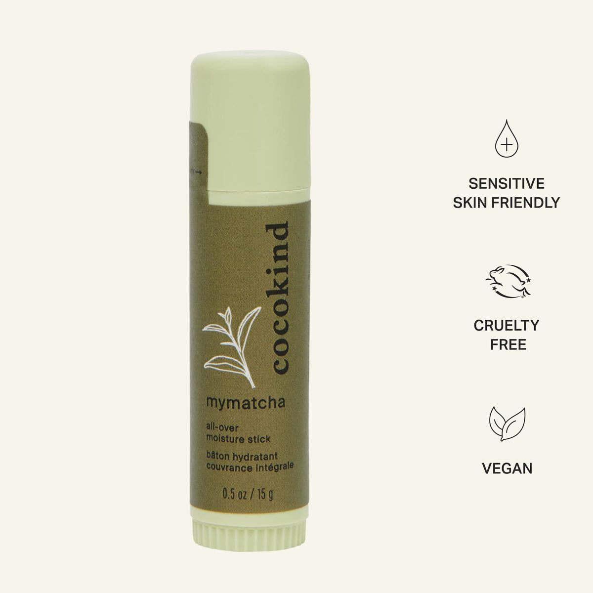 Cocokind MyMatcha Moisture Stick 0 5 Oz - Cocokind Official Product Imagery - 6
