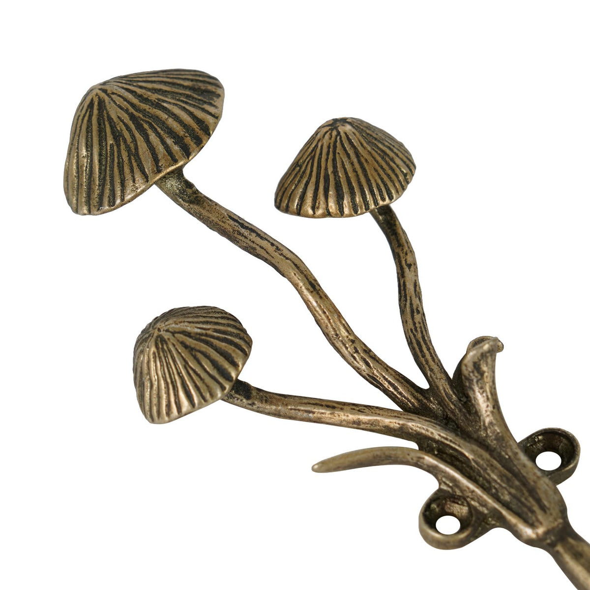 2pcs Metal Gold Coat Hooks with 3D Mushrooms Shape for - SOFFEE DESIGN Official Imagery - 7