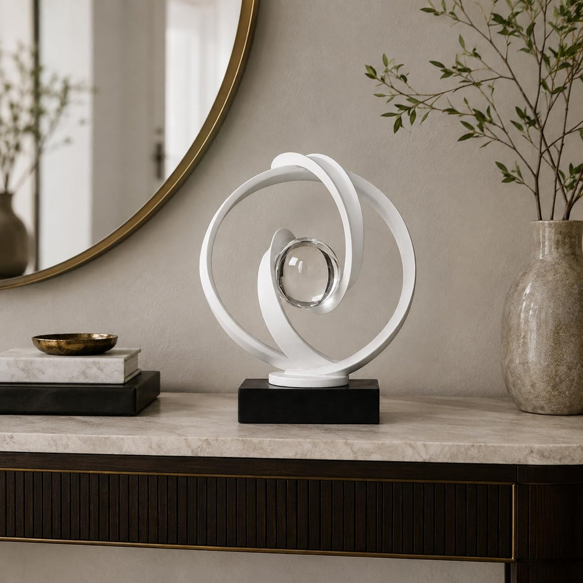 AWNR Modern Sculptures Living Room Shelf Decor Home D cor - AWNR Official Imagery - 8