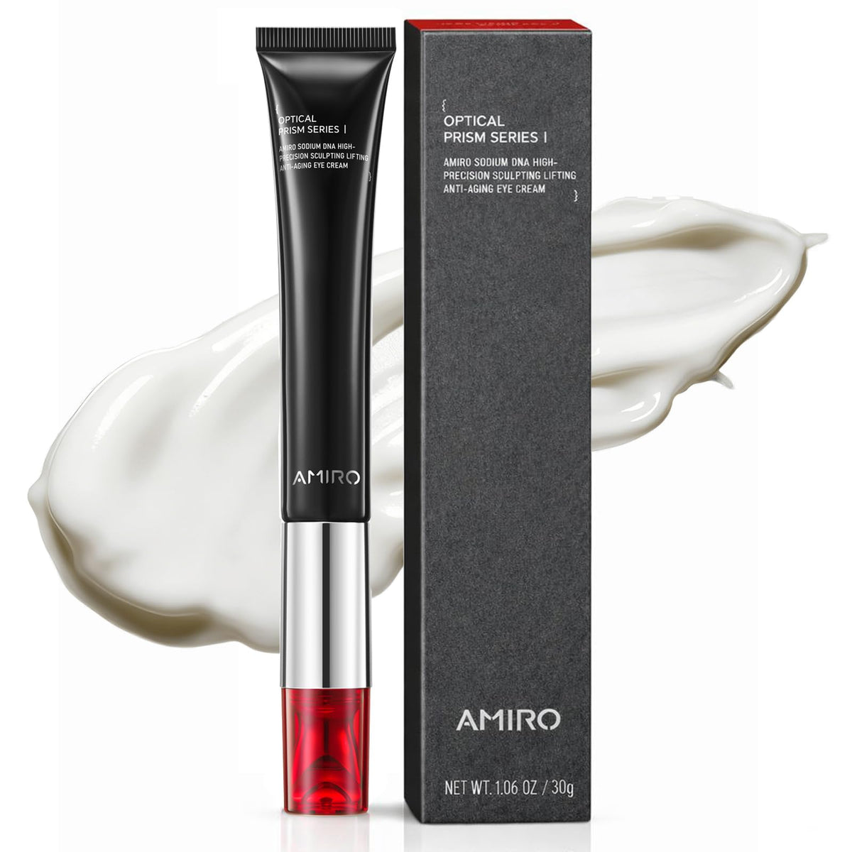 AMIRO PDRN Red Light Therapy Eye Cream with Built In - AMIRO Official Imagery - 2