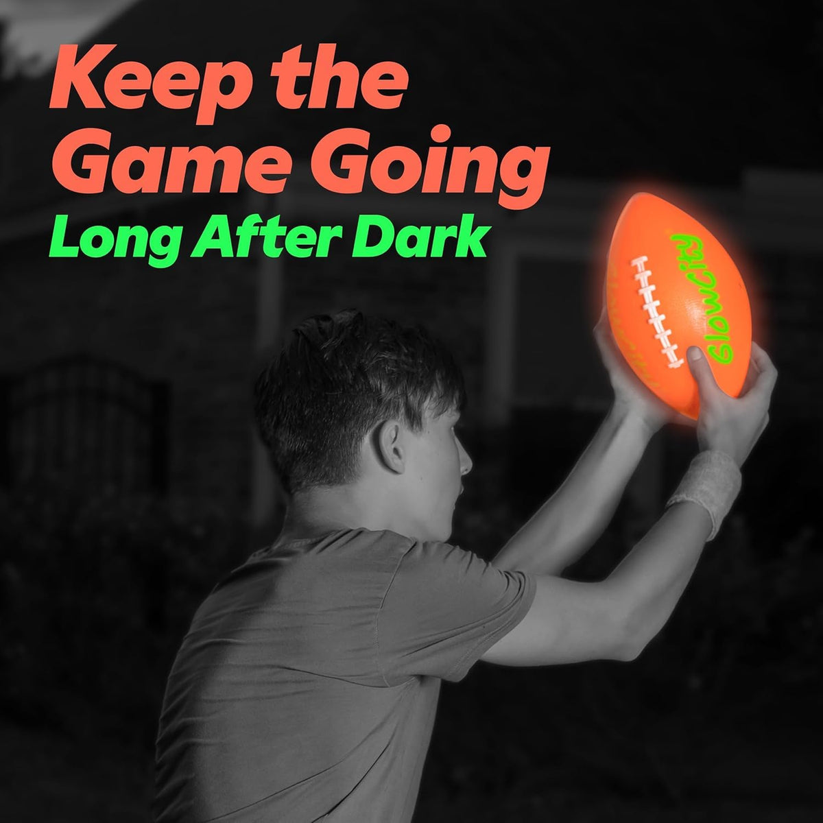 GlowCity Glow in The Dark Football - GlowCity Official Imagery - 7