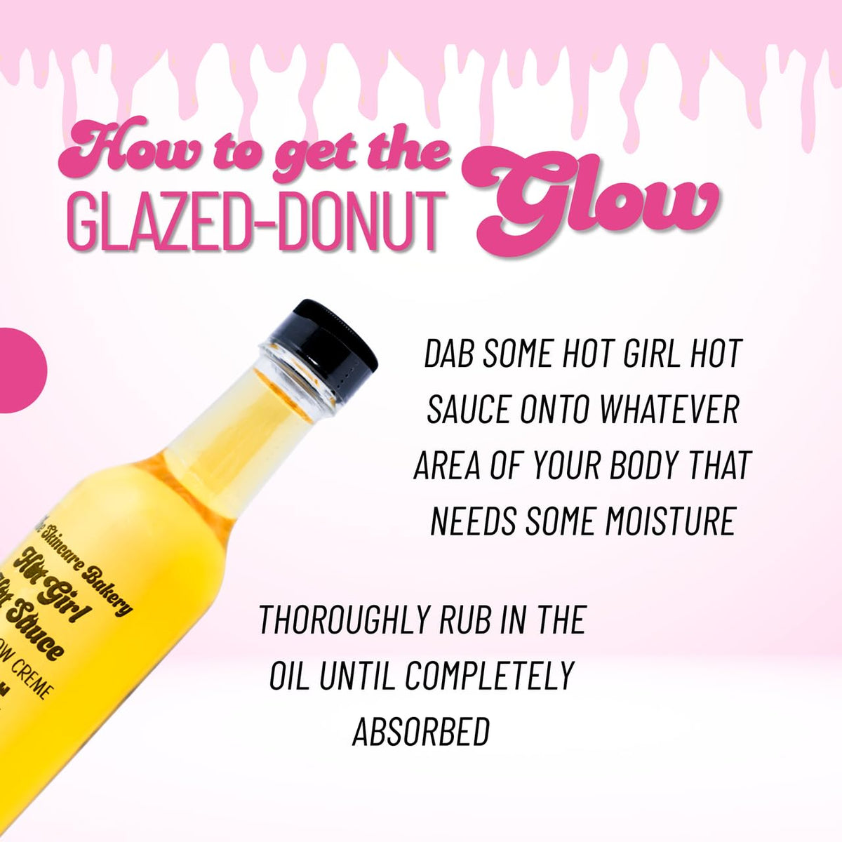 The Skincare Bakery Viral Hot Girl Hot Sauce Body Oil - The Skincare Bakery Official Imagery - 4