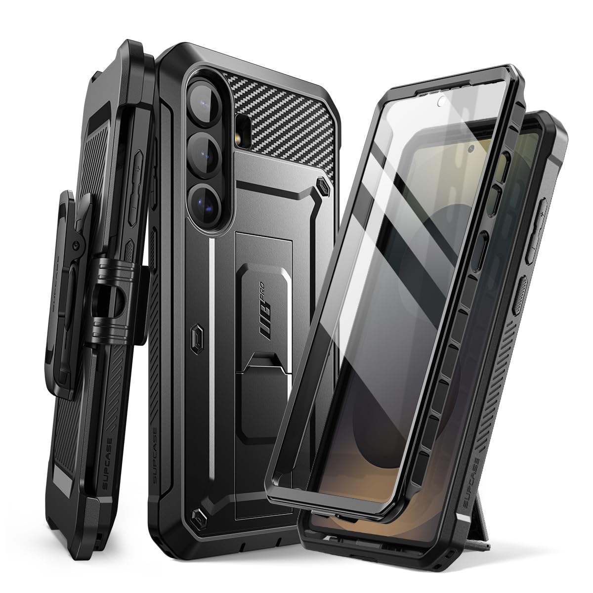 SUPCASE for Galaxy S25 FE Case with Built in Screen - SUPCASE Official Imagery - 1
