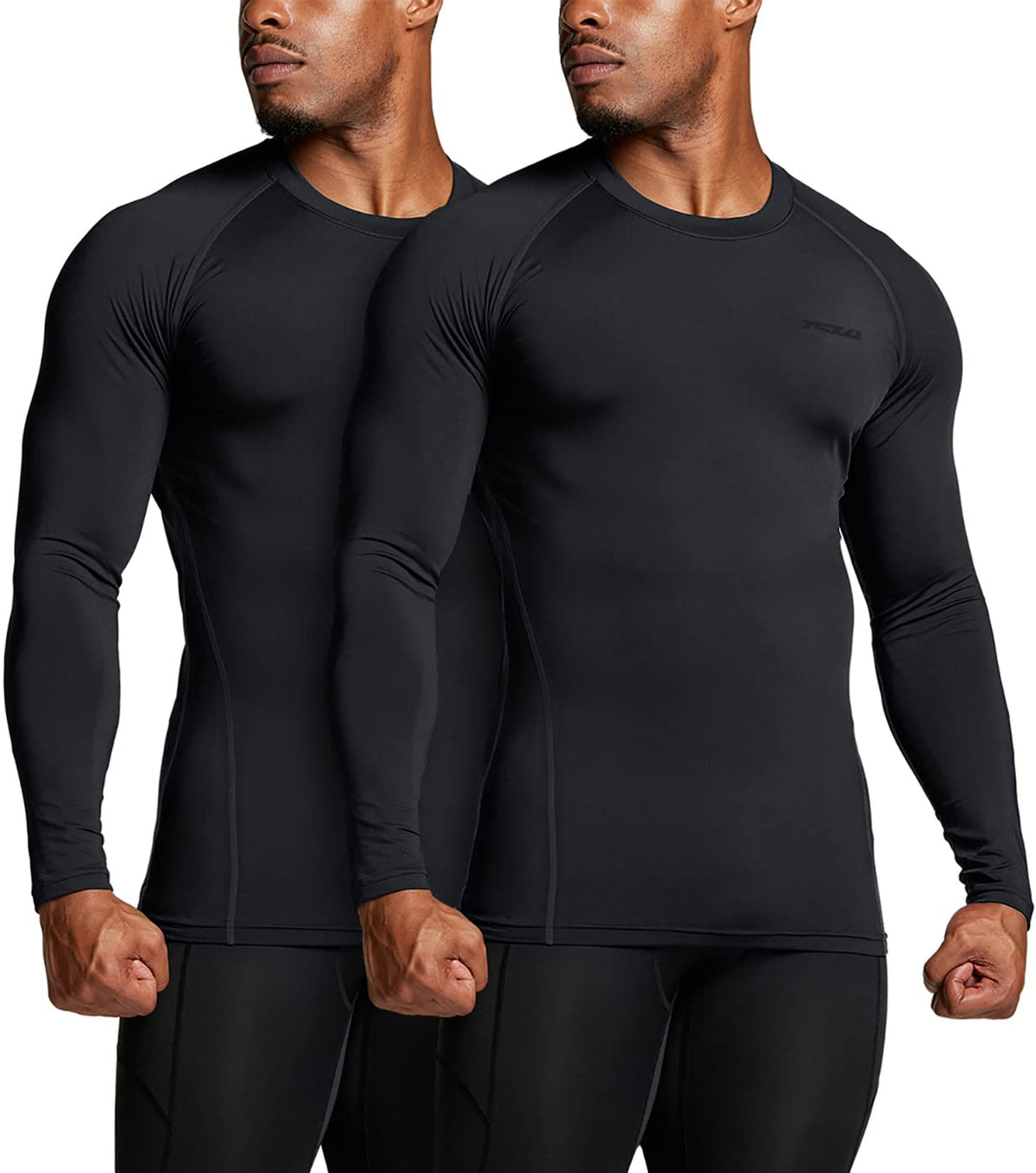 TSLA Men s Thermal Long Sleeve Compression Shirts Athletic - TSLA Official Imagery - 3