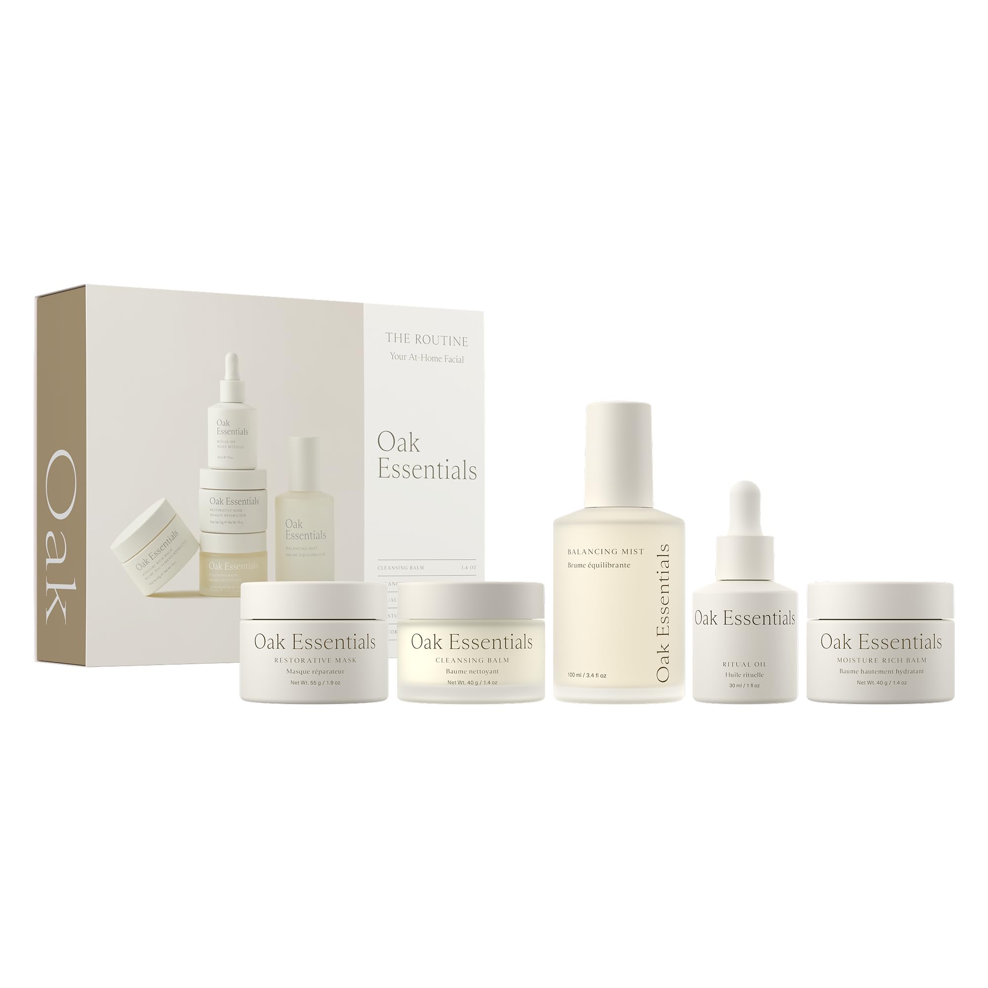 Hydration Heroes Set, 2-Piece Skincare Kit, Full Sizes - Oak Essentials