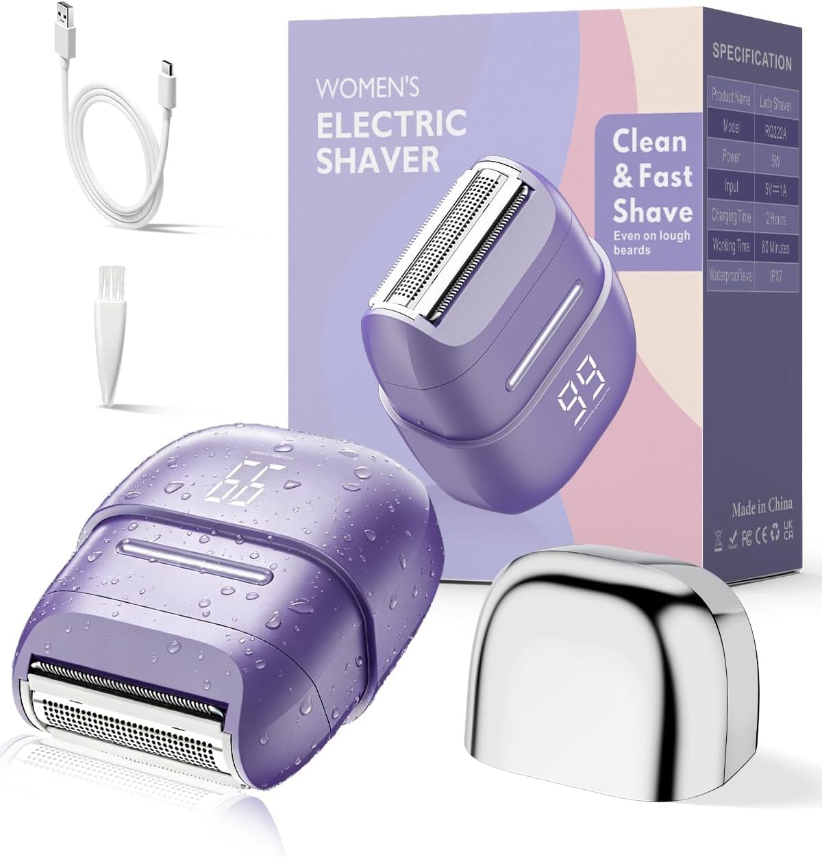 Electric Shaver for Women Waterproof Mini Electric Razors - unimiko Official Imagery - 1